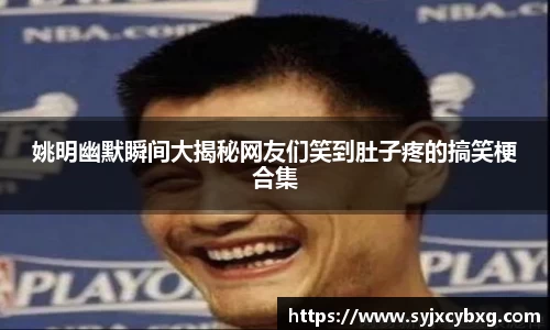 姚明幽默瞬间大揭秘网友们笑到肚子疼的搞笑梗合集