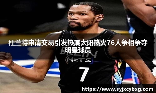 杜兰特申请交易引发热潮太阳热火76人争相争夺明星球员